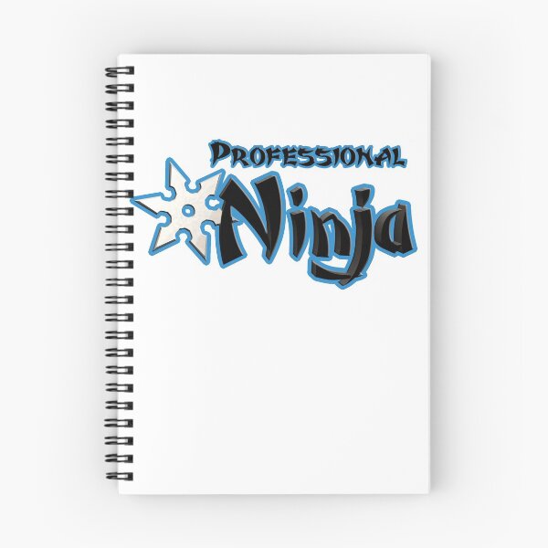 Item preview, Professional Ninja Design in Blue designed and sold by Wombania.