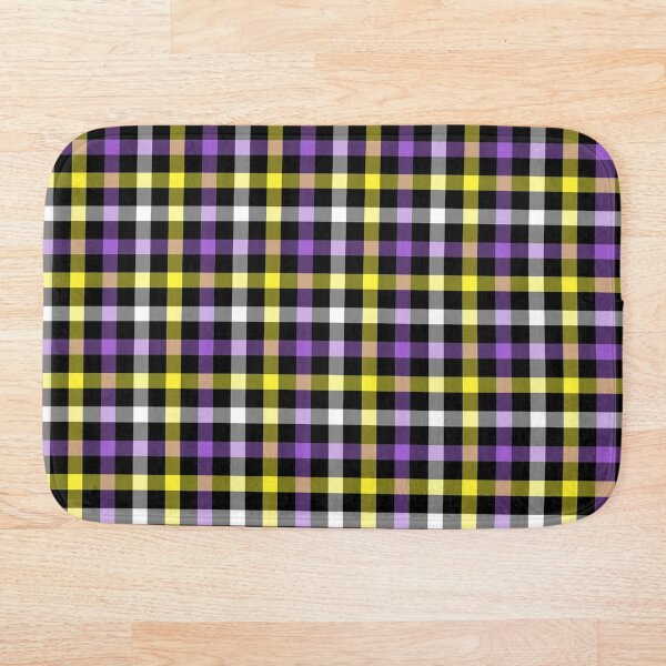 Item preview, Nonbinary Pride Plaid designed and sold by Vernen Ink.