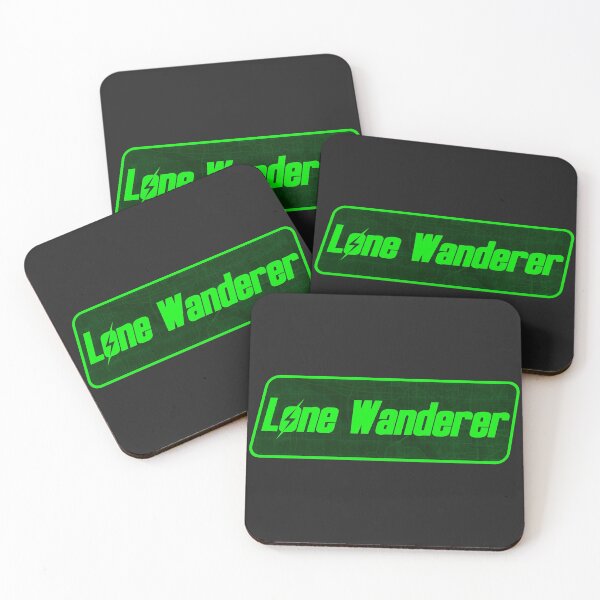 Lone Wanderer Tag | Fallout 3 Protagonist Symbol Coasters (Set of 4)