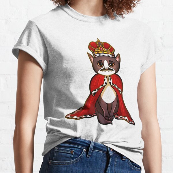 Freddie Mercury Cat T-shirt classique