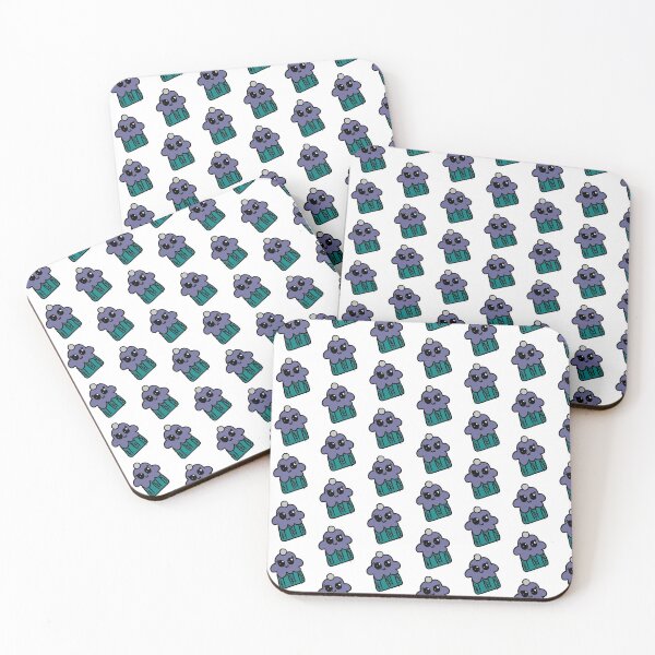 Item preview, Cupcake blue & gray designed and sold by SZN LR.