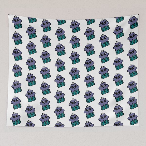 Item preview, Cupcake blue & gray designed and sold by SZN LR.