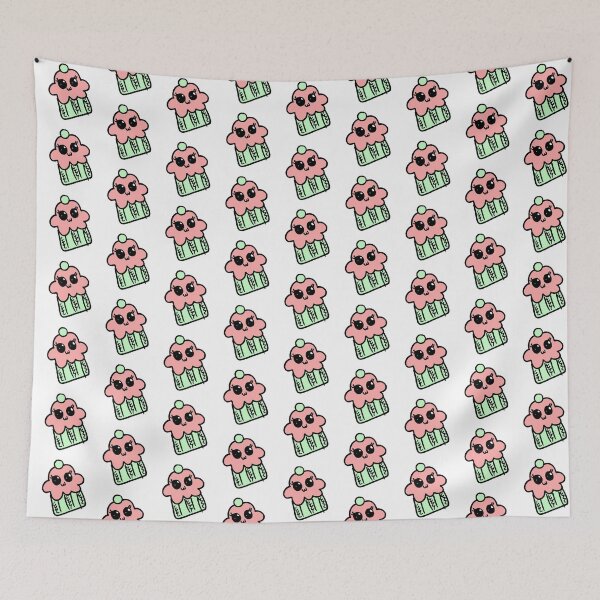 Item preview, Green & pink cupcake designed and sold by SZN LR.