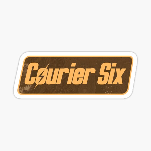 Courier Six Tag | Fallout New Vegas Protagonist Symbol Sticker