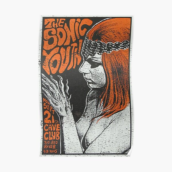 Sonic Youth 1987 Poster