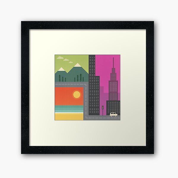 Road Trippin Framed Art Print