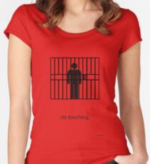 Arrested Development No Touching Women's Fitted Scoop T-Shirt