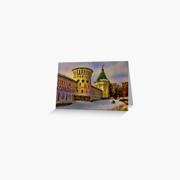 Nikolo-Ugreshsky Monastery Greeting Card