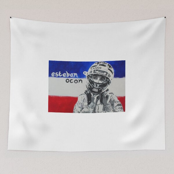 Item preview, Esteban Ocon painting designed and sold by elvemat.