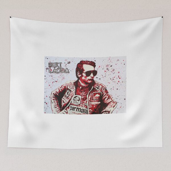 Item preview, Niki Lauda painting designed and sold by elvemat.