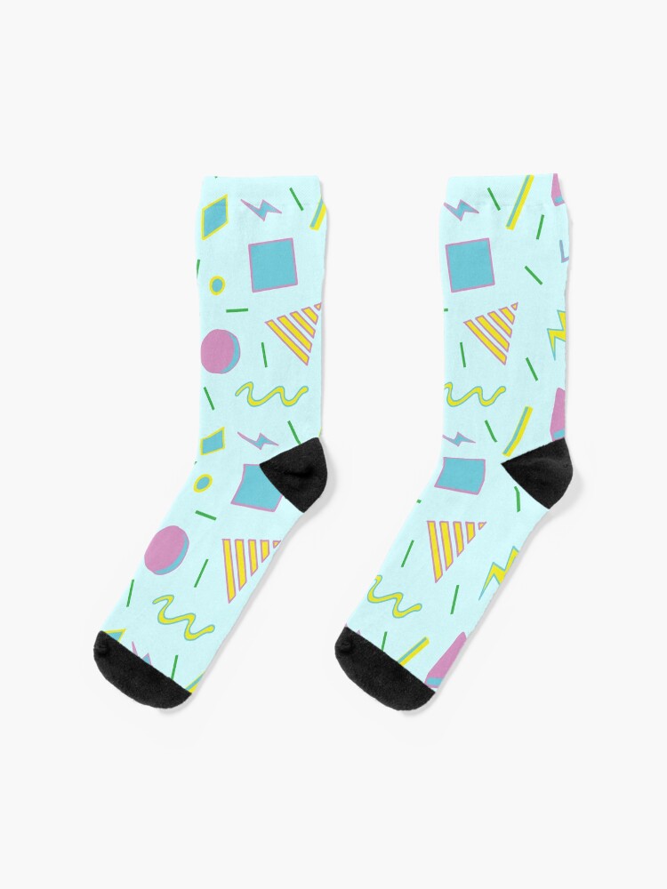 "90s Pattern I love 90s" Socks by Geektopia Redbubble
