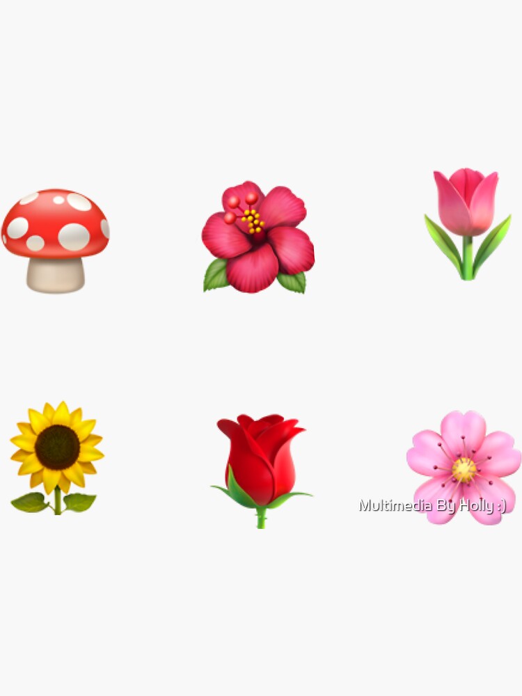 Small Rose Flowers Emoji T-Shirt Small Rose Flowers Emoji T-Shirt