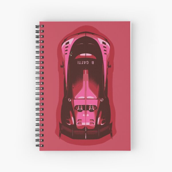 Bugatti Vision GT (Gran Turismo) Spiral Notebook
