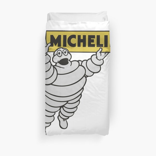 Michelin - Vintage Bibendum Advert Duvet Cover
