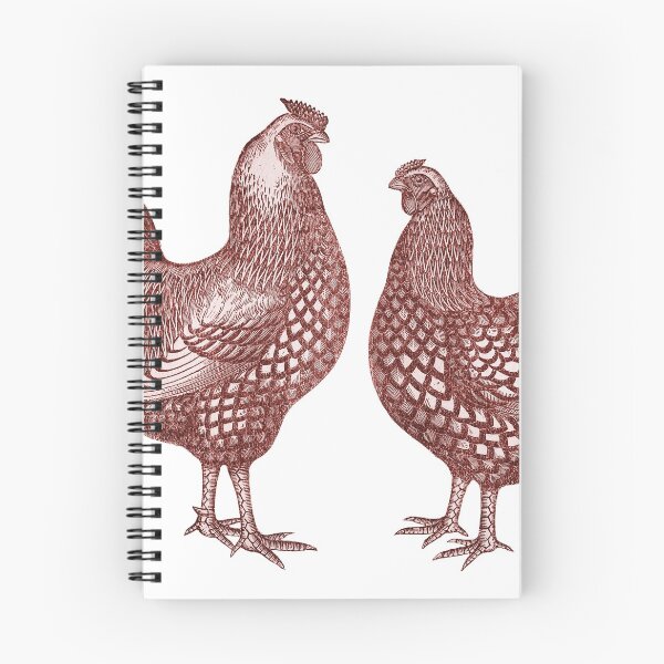 Item preview, Wyandotte Chickens designed and sold by AntiqueImages.