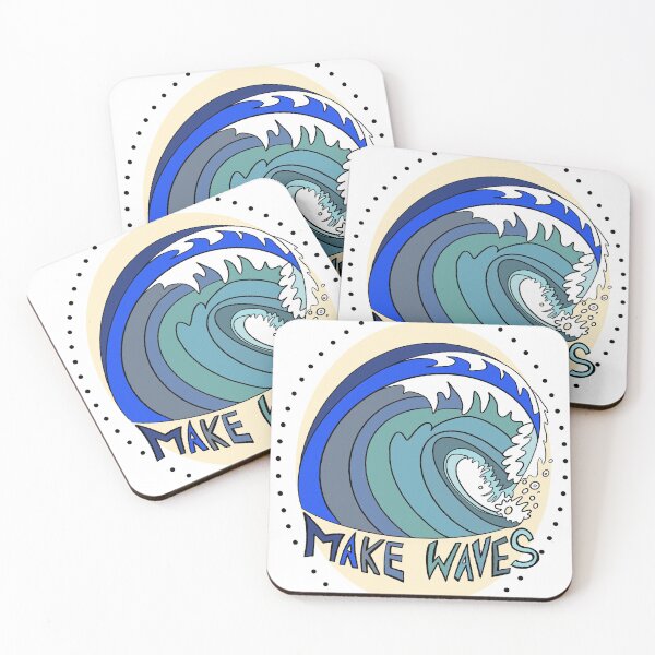 Item preview, Make Waves designed and sold by SurlyAmy.
