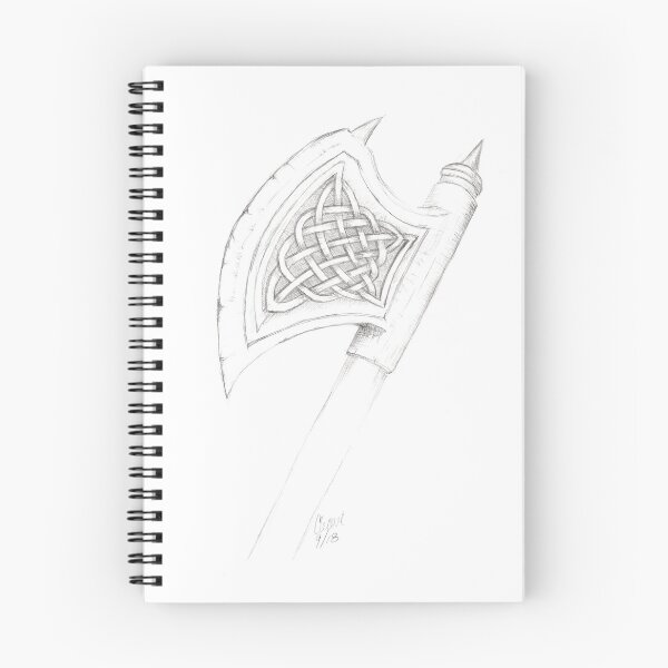 Item preview, Celtic Axe in Pencil designed and sold by Cleave.