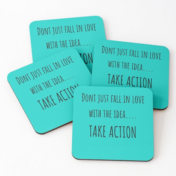 Item preview, Don't just fall in love with the idea... TAKE ACTION designed and sold by Isha Dibua.