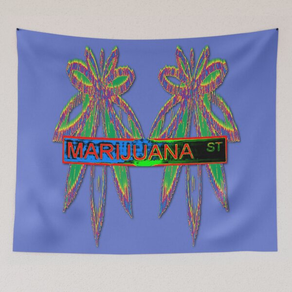 Item preview, Marijuana Street designed and sold by asphaltimages.