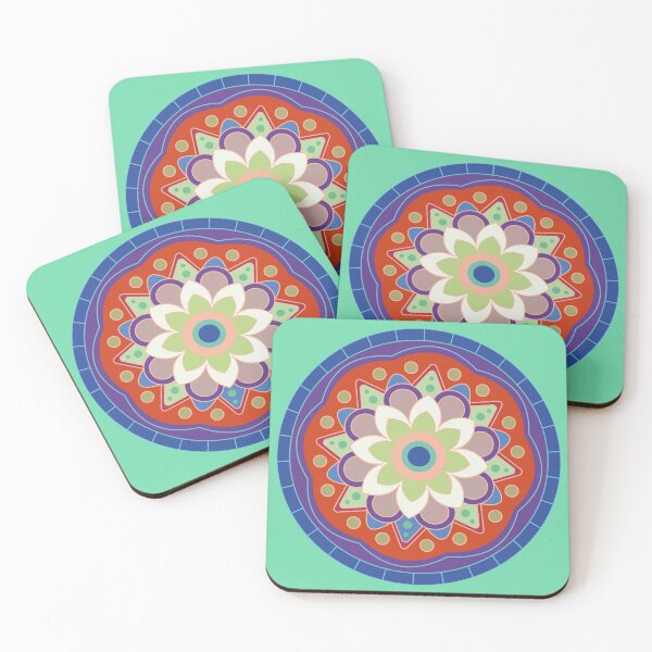 Item preview, Warm Mandalas Designs and Patterns Zen Colours   designed and sold by JPColemonts.