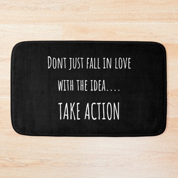 Item preview, Don't just fall in love with the idea... TAKE ACTION designed and sold by Isha Dibua.