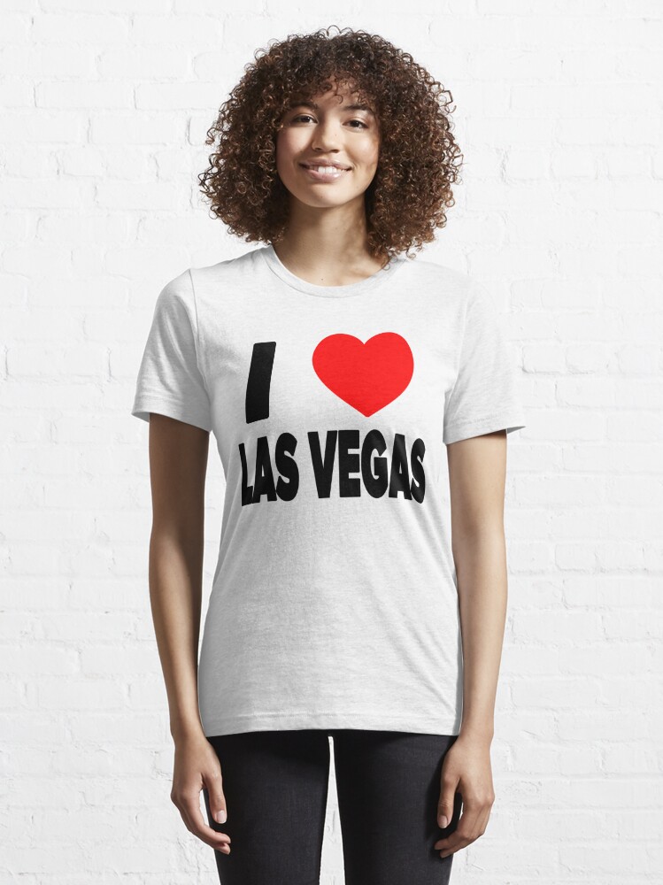 Custom I Love Heart Las Vegas Nevada Lv T Shirt Ladies Fitted T