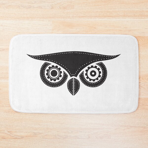 Item preview, owl with gears eyes designed and sold by bc21design.