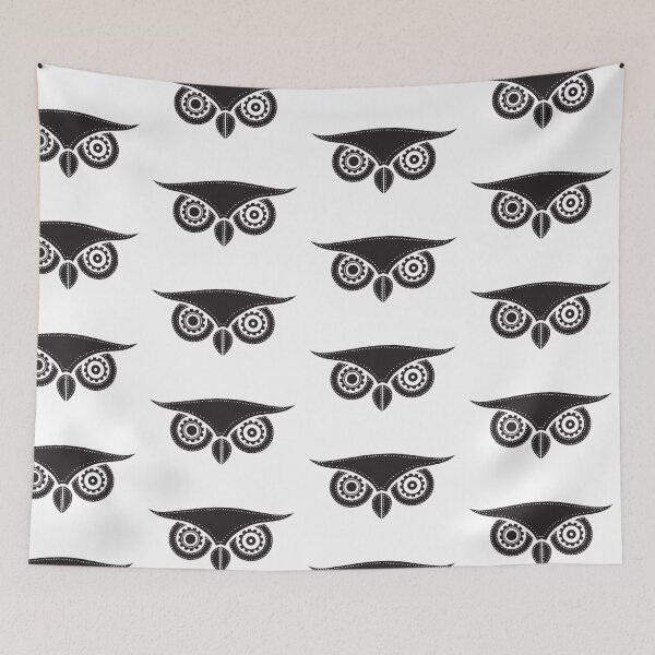 Item preview, owl with gears eyes designed and sold by bc21design.