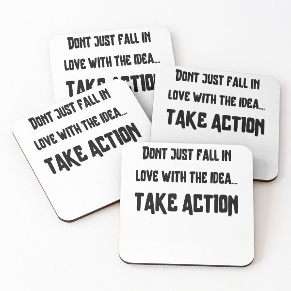 Item preview, Don't just fall in love with the idea... TAKE ACTION designed and sold by Isha Dibua.