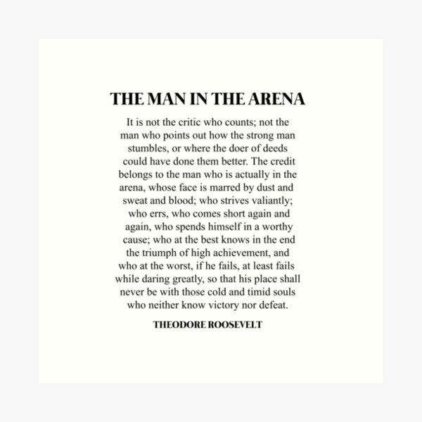 man in the arena brene brown