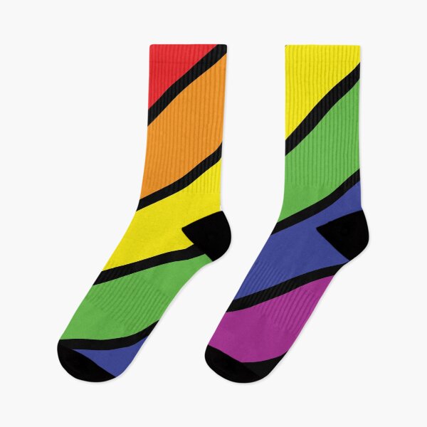 Item preview, Diagonal Rainbow Pride Flag Stripes designed and sold by Zerasu.
