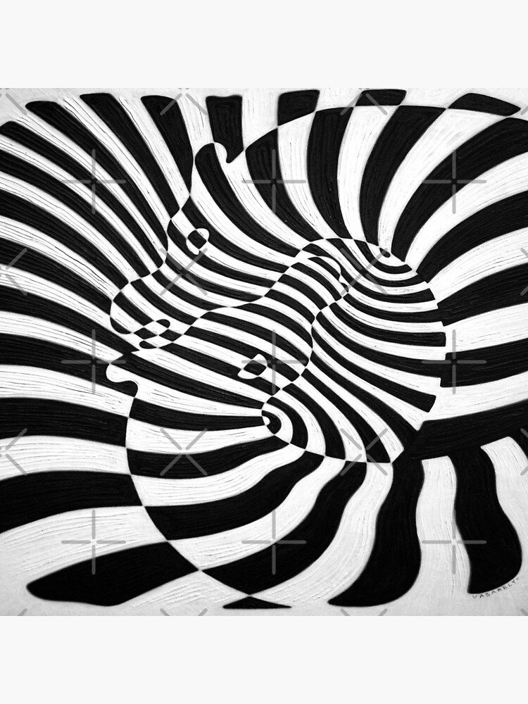 Zebras by Victor Vasarely by Mythos57