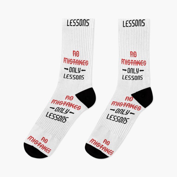 Item preview, No Mistakes Only Lessons - Light designed and sold by 4wordsmovement.
