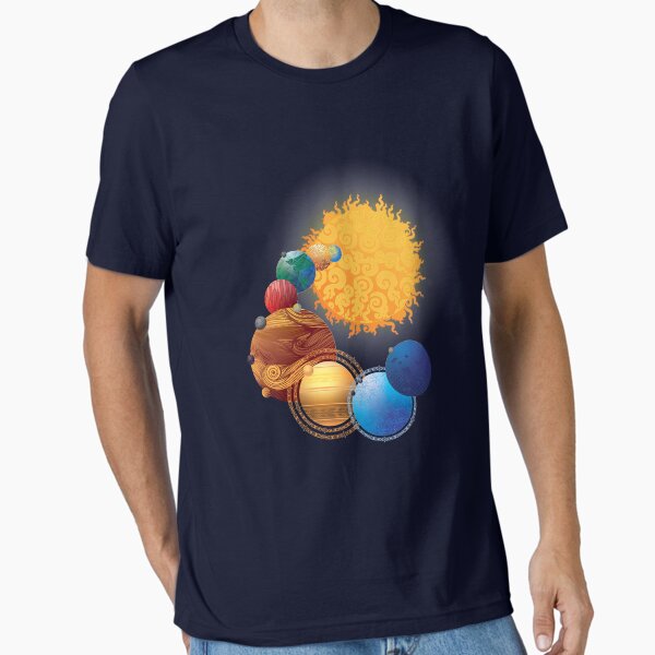 Solar System Circle Essential T-Shirt