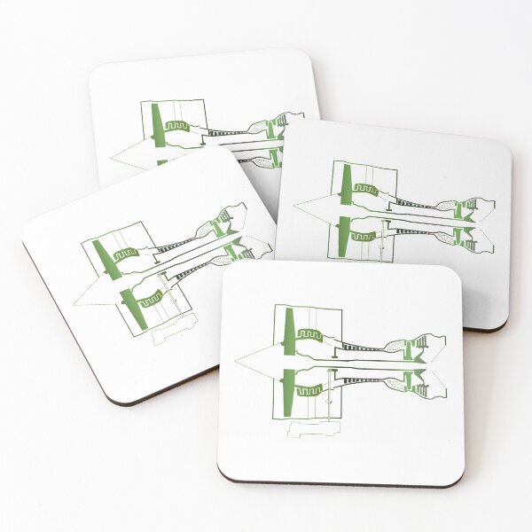 Item preview, Turbeactor Engine (Green Gradient) designed and sold by mecanolego.