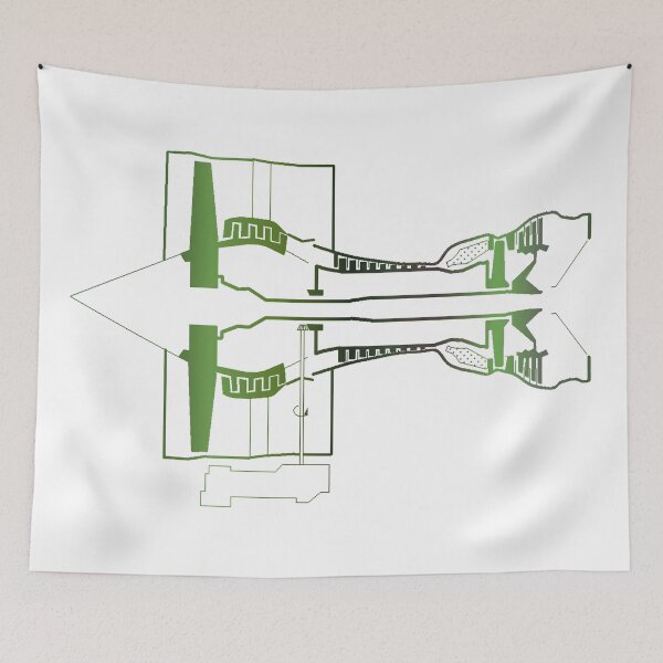 Item preview, Turbeactor Engine (Green Gradient) designed and sold by mecanolego.