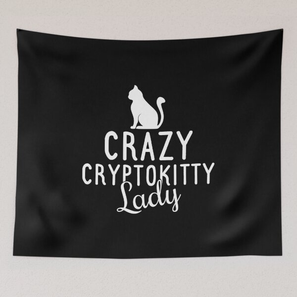 Item preview, Crazy Cryptokitty Lady.. Blockchain Cats designed and sold by azule1.