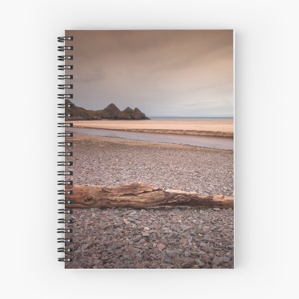 Item preview, Driftwood at Three Cliffs Bay designed and sold by Leighton Collins.
