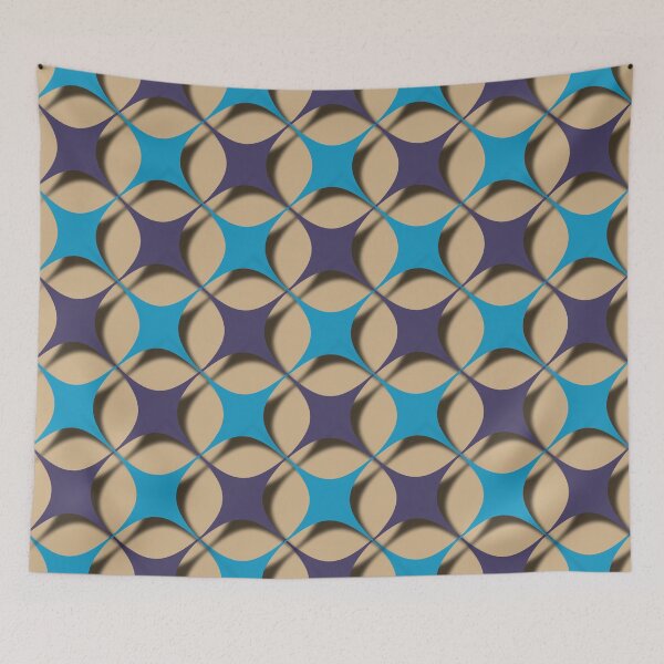 Item preview, Fun Pattern in Blues designed and sold by blueskiesforme.