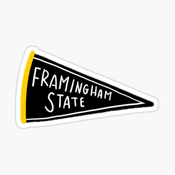 Framingham State Pennant Sticker
