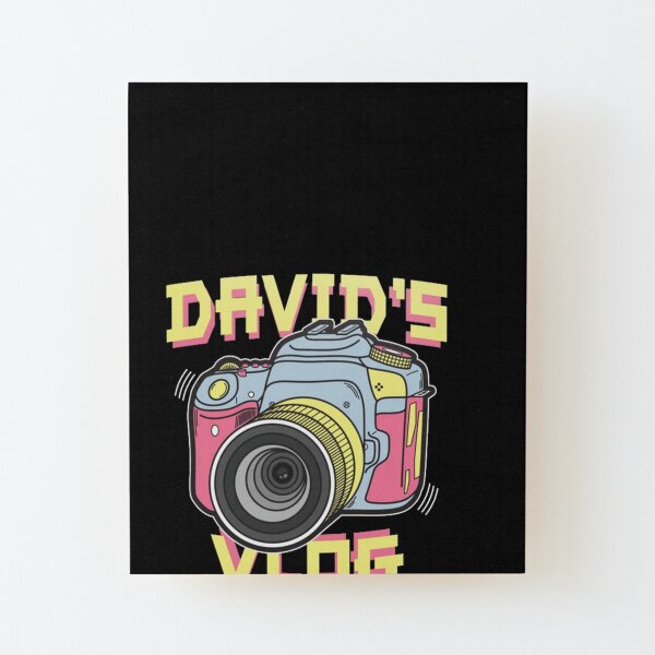 David Dobrik Wood Mounted Print