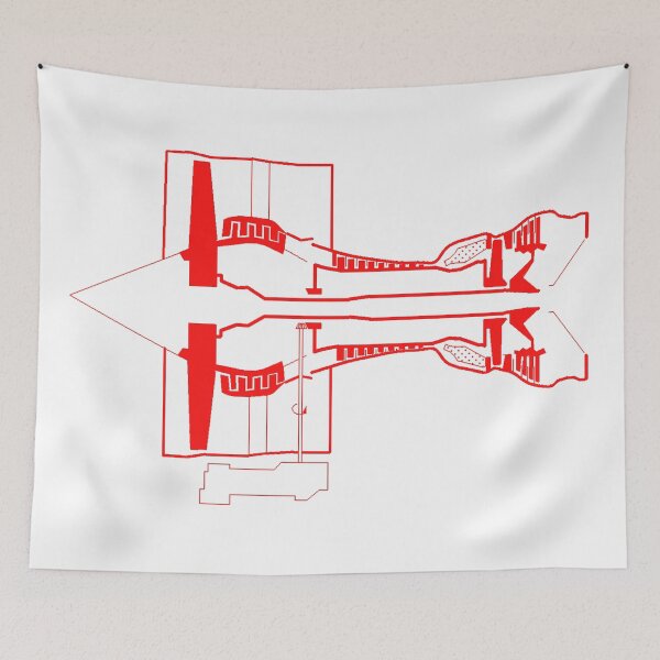 Item preview, Turbeactor Engine (Red) designed and sold by mecanolego.