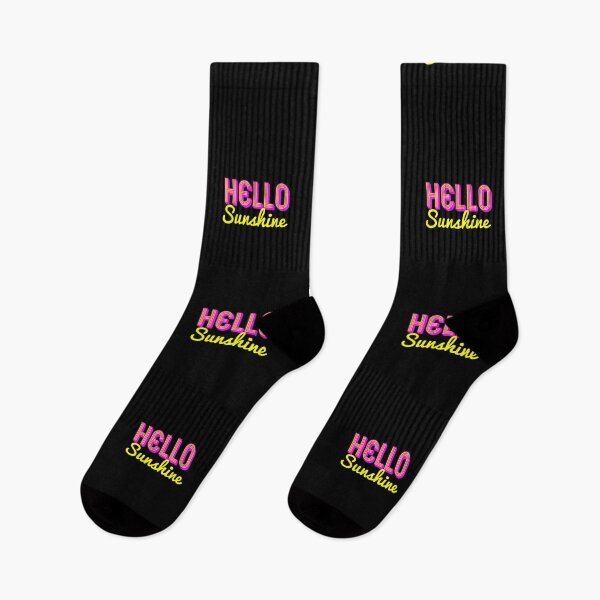 Item preview, Hello Sunshine | Positive Mental Attitude | Bold Inspirational designed and sold by 4wordsmovement.