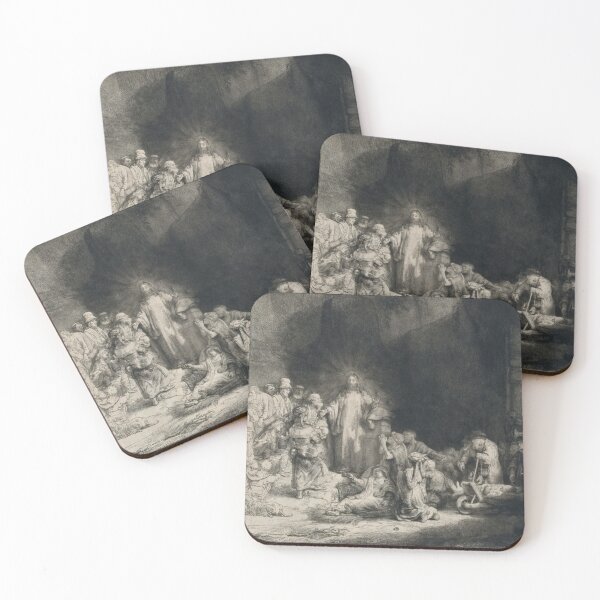 Item preview, Christ Preaching - Rembrandt - c1649 designed and sold by CrankyOldDude.
