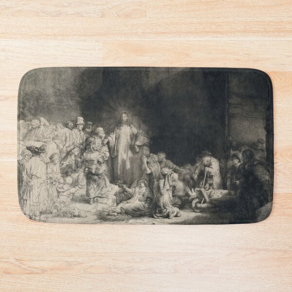 Item preview, Christ Preaching - Rembrandt - c1649 designed and sold by CrankyOldDude.