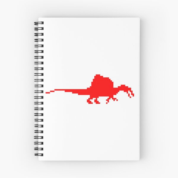 Item preview, 8-bit spinosaurus Red designed and sold by Arc1.