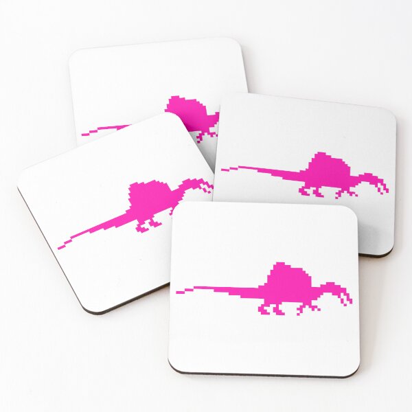 Item preview, 8-bit spinosaurus Pink designed and sold by Arc1.