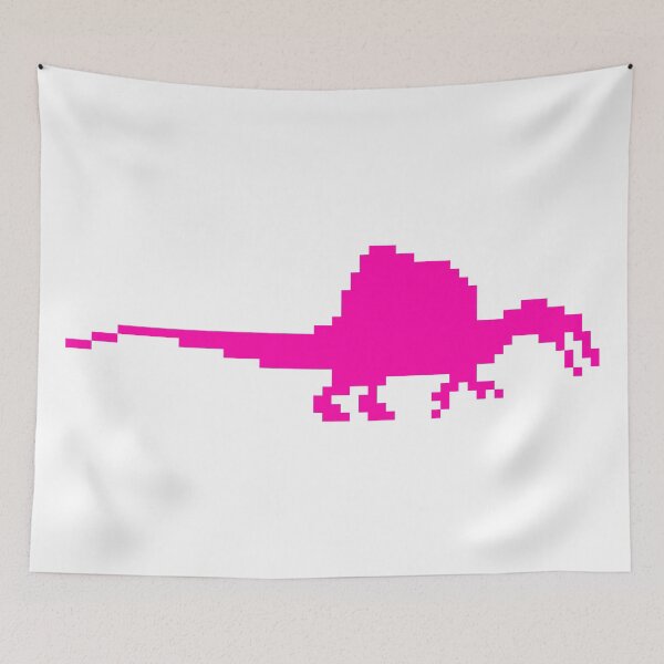 Item preview, 8-bit spinosaurus Pink designed and sold by Arc1.
