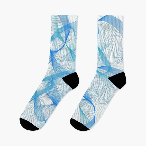 Item preview, Aqua waves abstract pattern designed and sold by AllisonDelDuca.