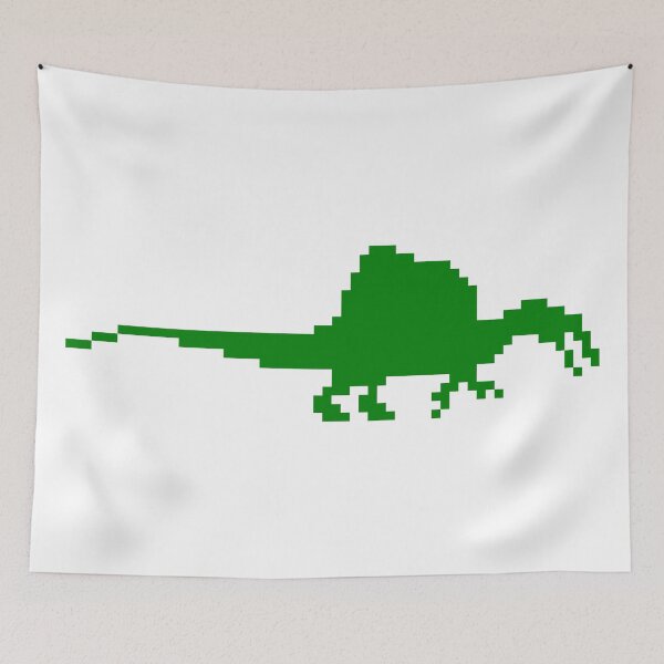 Item preview, 8-bit spinosaurus Green designed and sold by Arc1.